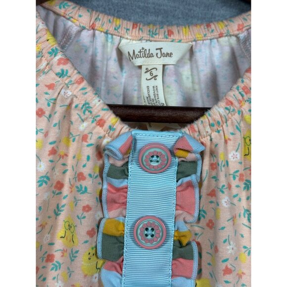 Matilda Jane Girls 6 Play Outside Tunic Dream Chasers - Picture 2 of 6